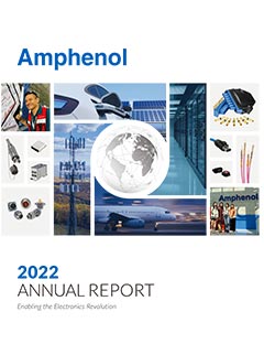 2022 Amphenol Annual Report