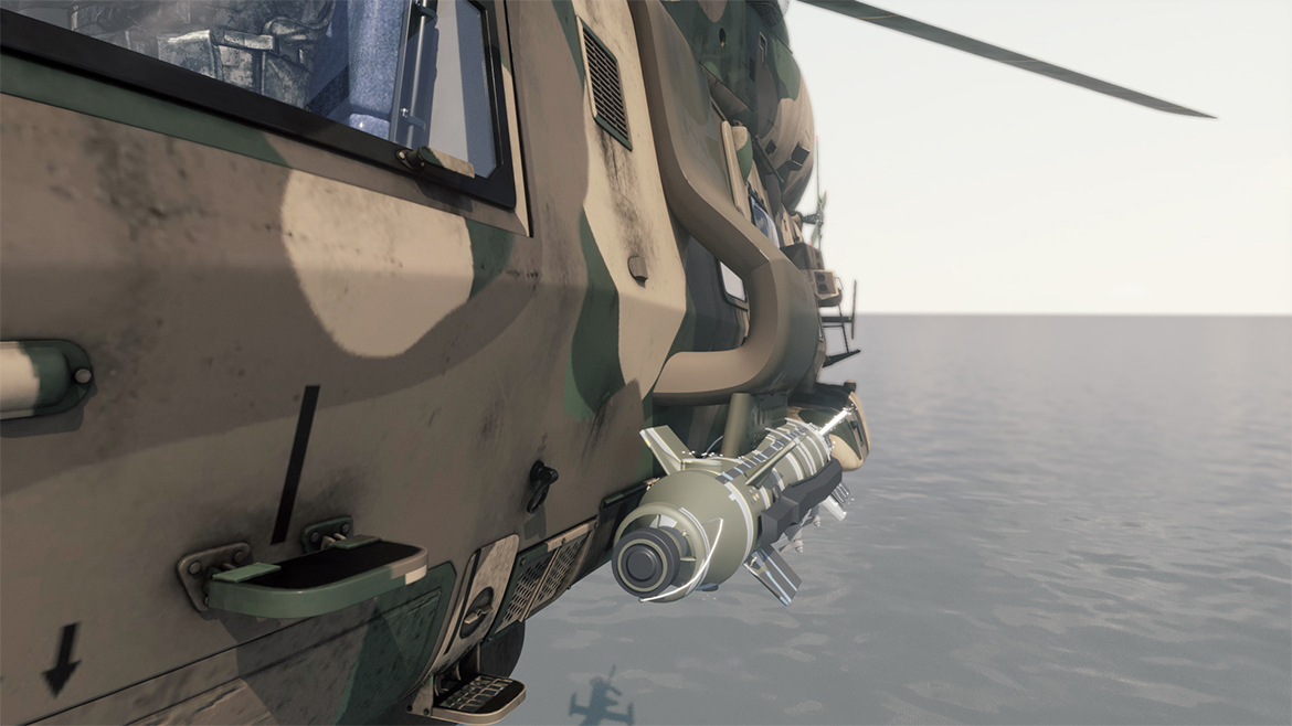 哨戒ヘリコプター - 搭載兵器
